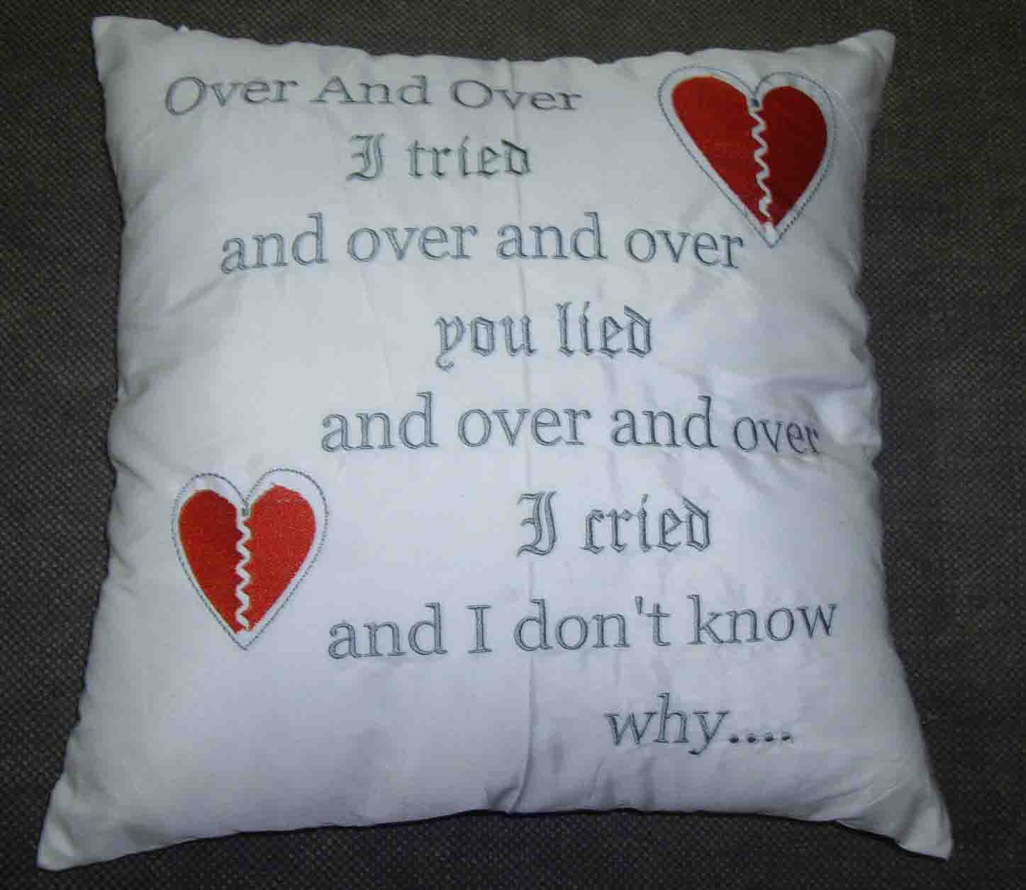 Embroider Work Cushion Cover