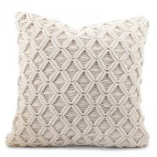 Macrame Cushion Cover