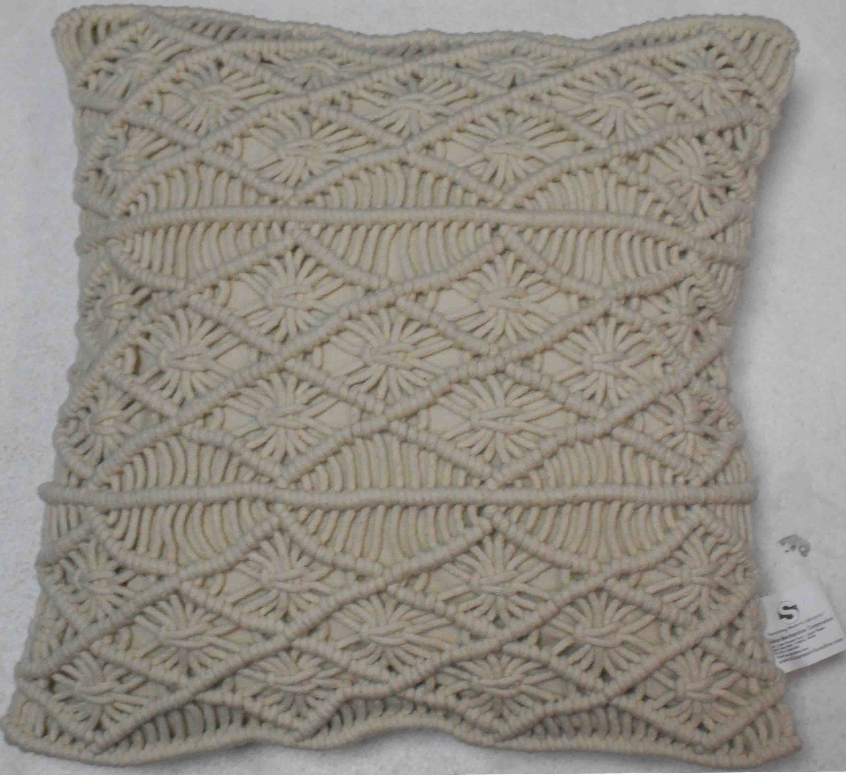 Macrame Cushion Cover