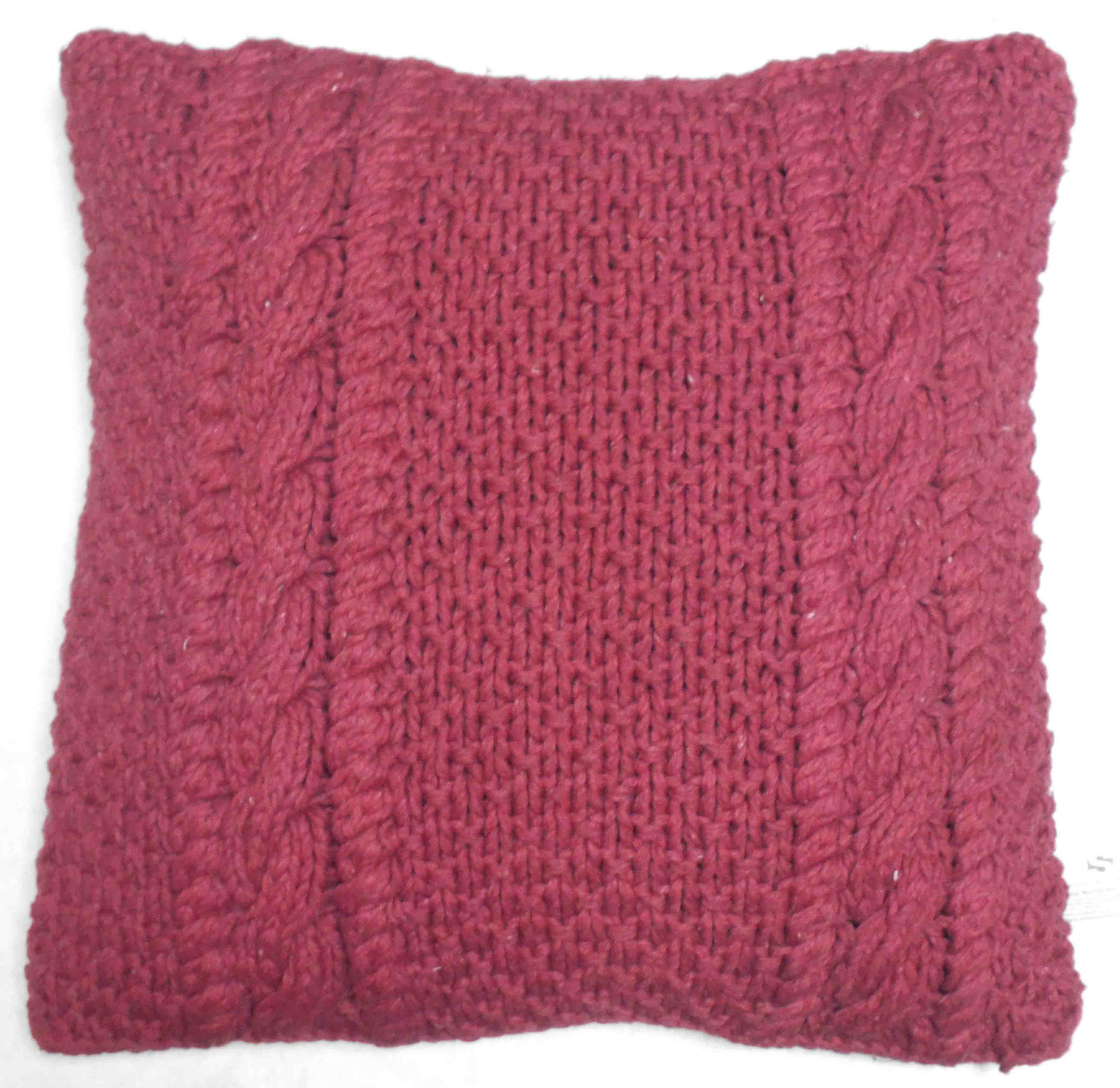 Knitted Cushion Cover