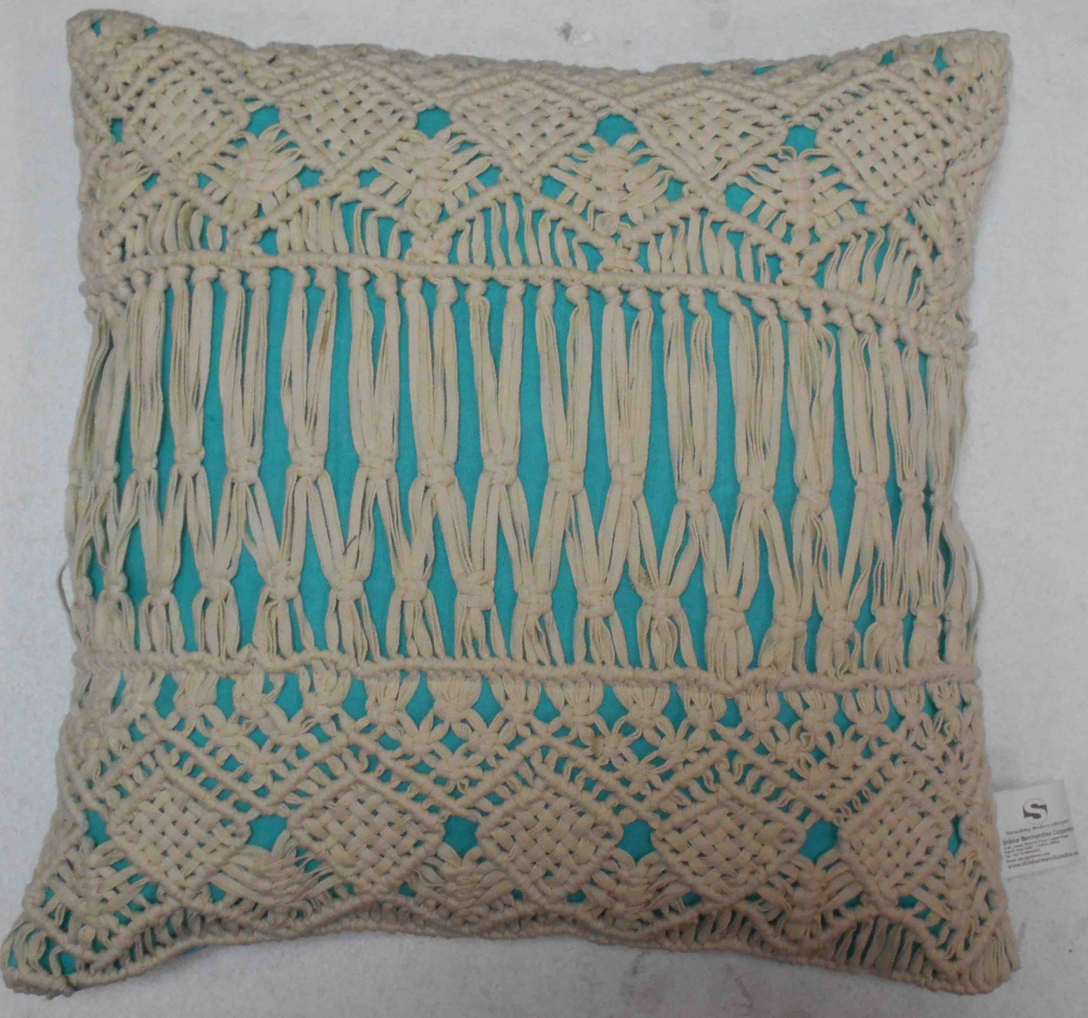 Macrame Cushion Cover