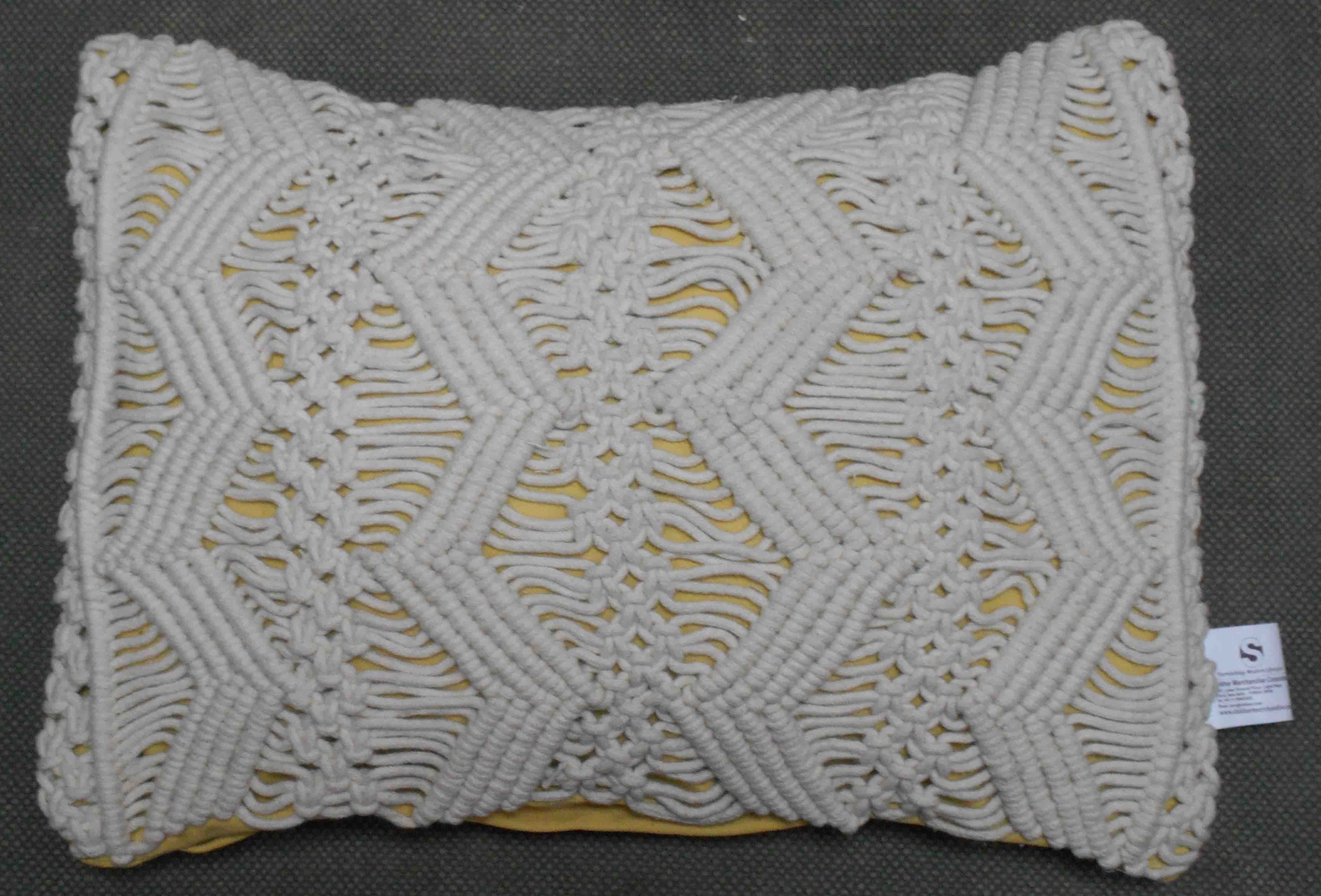 Macrame Cushion Cover