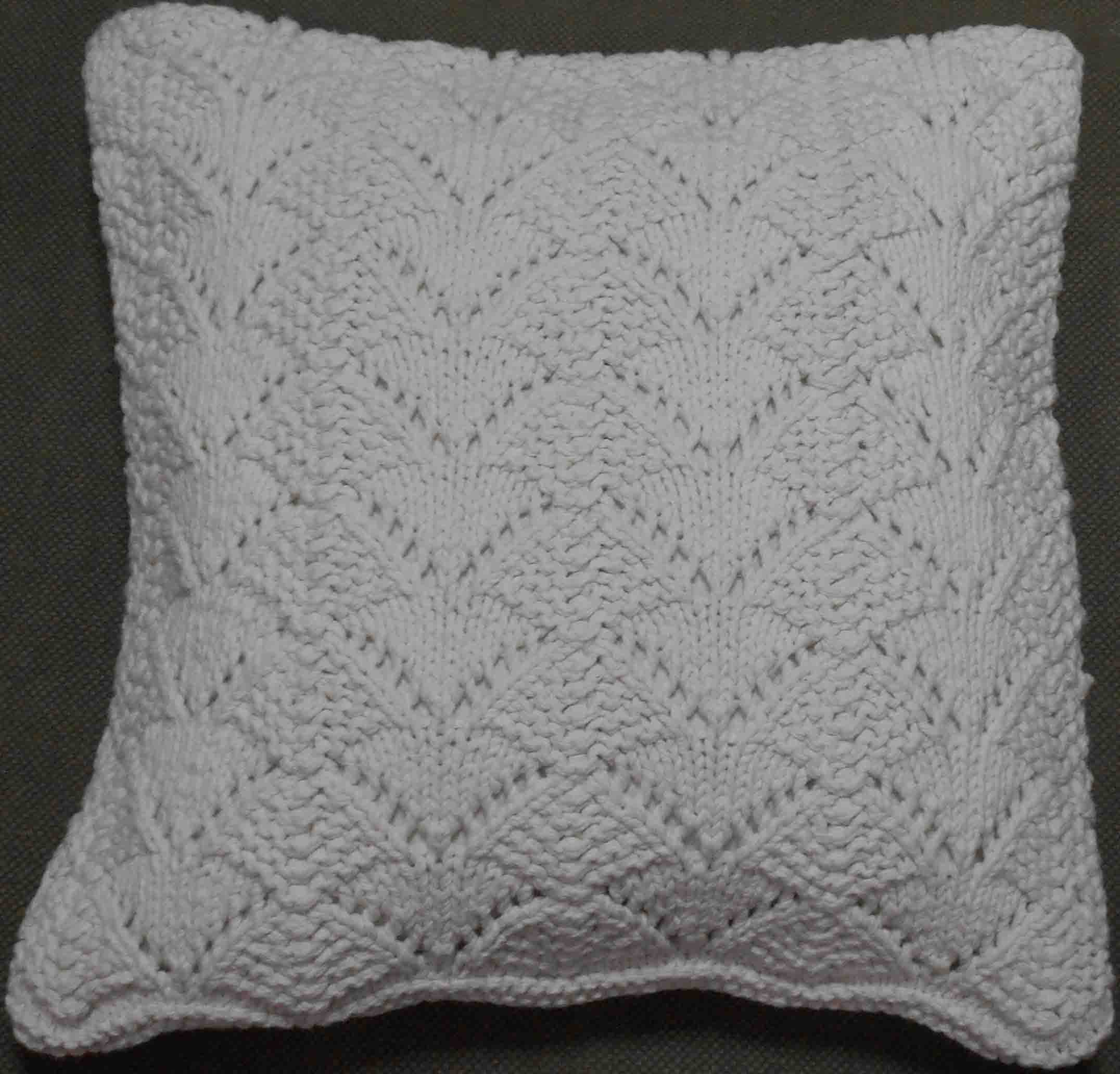 Knitted Cushion Cover