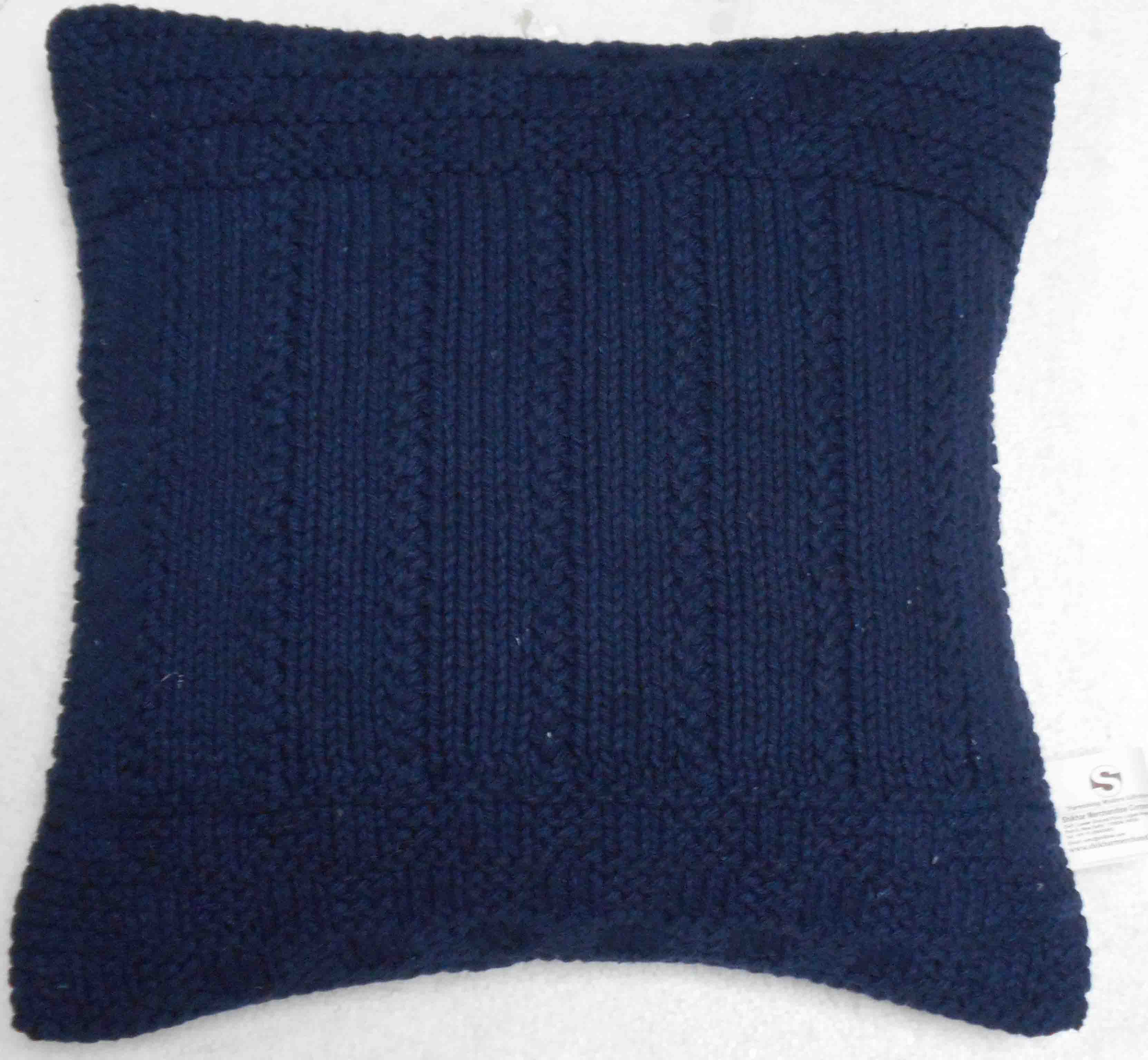 Knitted Cushion Cover