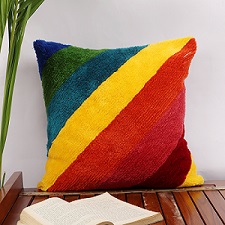 Candle Work Cushion Cover