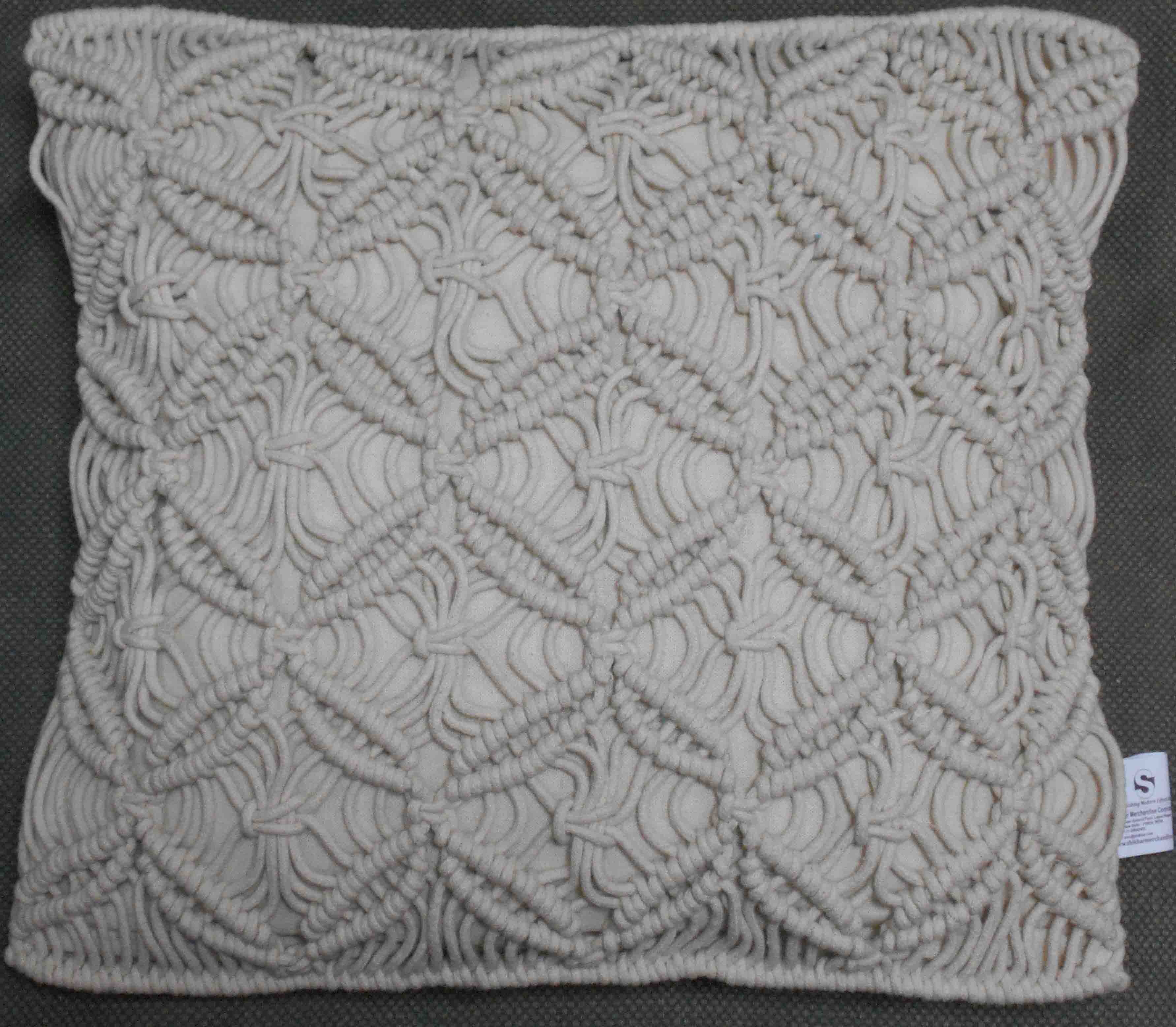 Macrame Cushion Cover